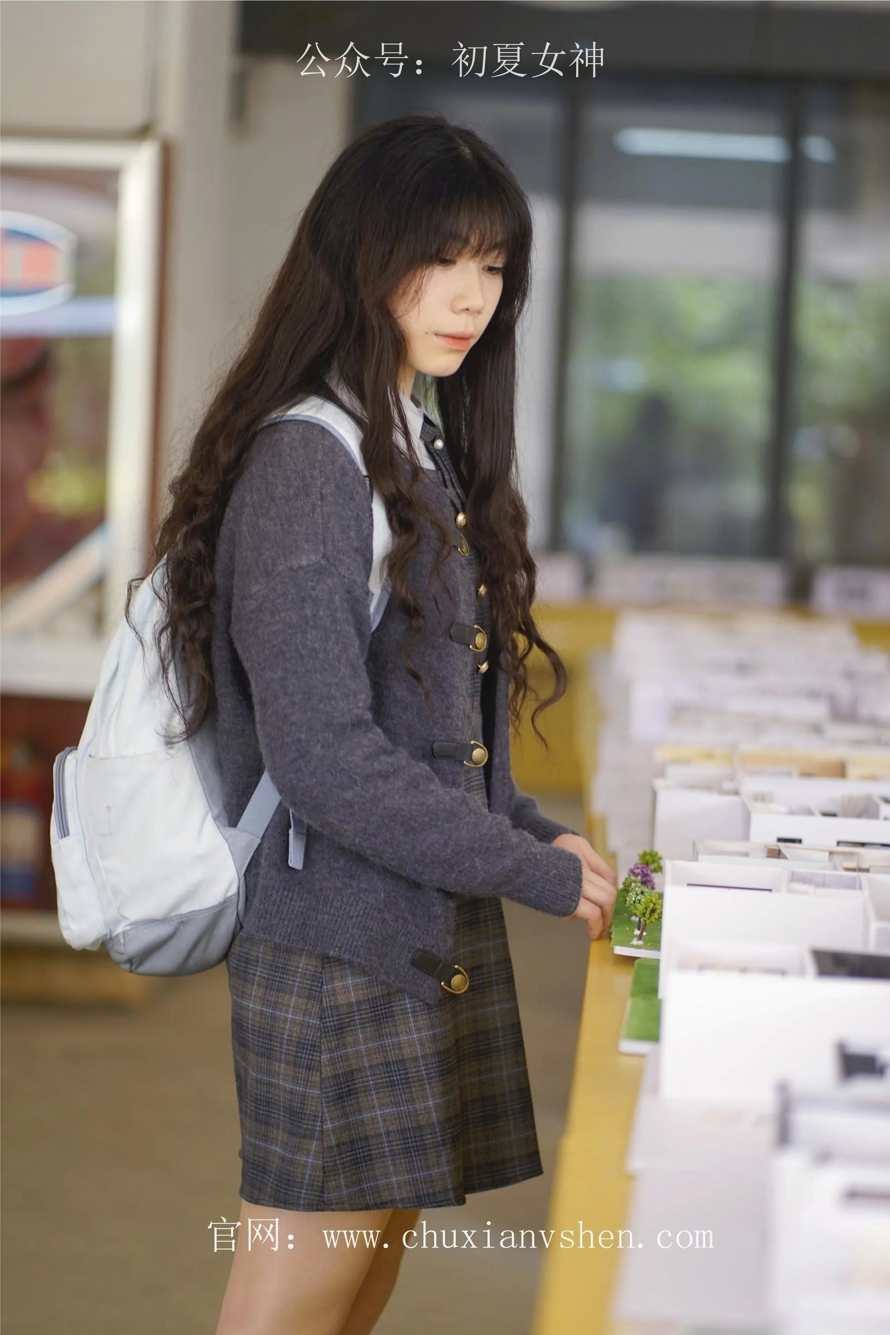 初夏女神 NO.068 欢欢 新晋学妹-校园游览 [158P]插图6